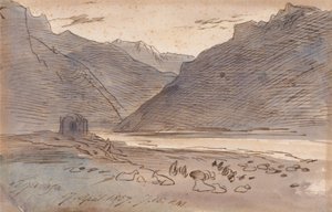 Vjose, kl. 19.15 den 17. april 1857 af Edward Lear