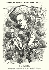 Dr. Carver (gravering) af Edward Linley (after) Sambourne