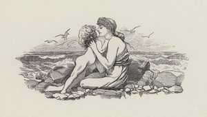 Illustration til The Water-Babies af Charles Kingsley (gravering) af Edward Linley (after) Sambourne