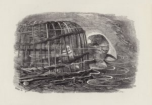Illustration til The Water-Babies af Charles Kingsley (gravering) af Edward Linley (after) Sambourne