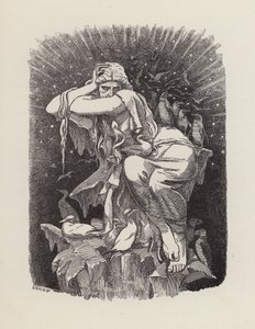 Illustration til The Water-Babies af Charles Kingsley (gravering) af Edward Linley (after) Sambourne