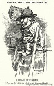 Punch tegnefilm: Sir Charles James Freake af Edward Linley (after) Sambourne