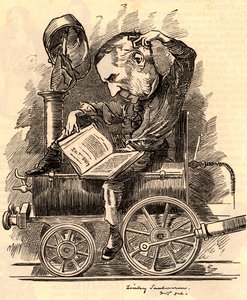 Edward William Watkin (1819-1901) af Edward Linley Sambourne