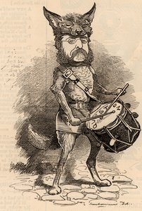 Henry Drummond Charles Wolff (1830-1908) af Edward Linley Sambourne