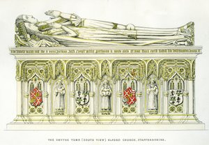 Lady Isabel Neville og hendes anden mand, Sir William Smythe, fra Smythe Tomb, St. Peter