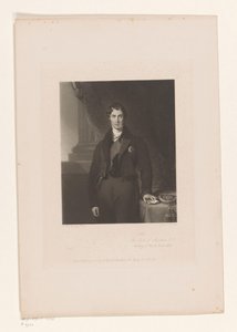 Portret af George Hamilton-Gordon Jarlen af Aberdeen KJ / udenrigsminister (titel på objekt)