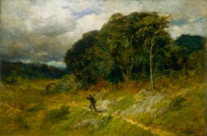 Stormen nærmer sig af Edward Mitchell Bannister