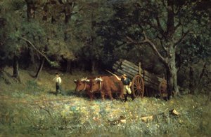 At køre køerne hjem, 1881.