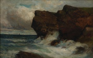 Ocean Cliffs af Edward Mitchell Bannister