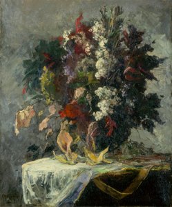 Uden titel (blomsterstilleben) af Edward Mitchell Bannister