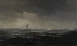 Havet af Edward Moran