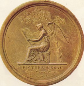 The Battles of the British Army fra 1808 til 1814 - Billedmedalje, 1815, 1910.