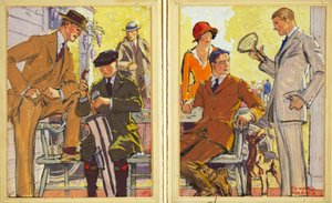 Annonce for Hart, Schaffner & Marx Clothes, pub. 1900