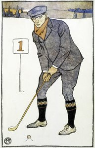 Kalender: "" Golfkalender"" af Edward Penfield af Edward Penfield