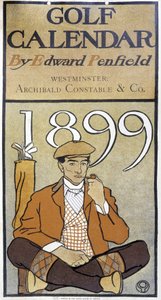 Kalender: "" Golfkalender"" af Edward Penfield af Edward Penfield