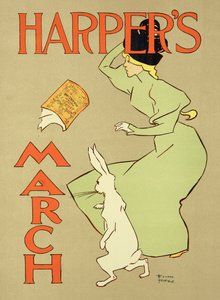 Gengivelse af en plakat med reklame 