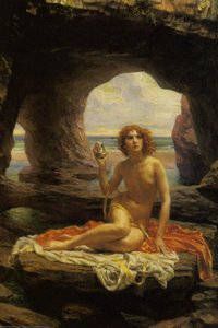 Ved lavvande af Edward Poynter