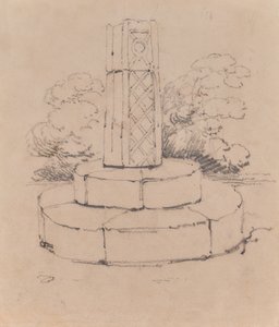 Monument skitse af Edward Pretty