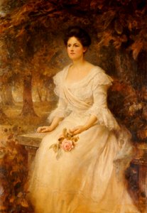 Portræt af en dame, 1902