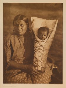 En comanche-mor af Edward S. Curtis
