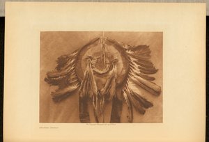 Arapaho-Schild af Edward S. Curtis