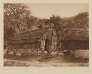 Diegueño-huset i Santa Ysabel