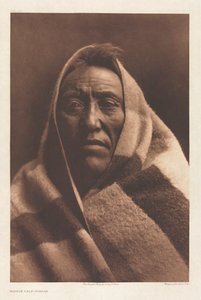 Portfolio VI, Plade 202: Mellemkalv - Piegan af Edward S. Curtis