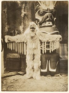 Hvepsen med sit summende sus vil jage dem alle væk af Edward S. Curtis