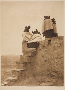 Ser på danserne af Edward S. Curtis