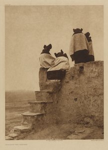 Ser på danserne af Edward S. Curtis