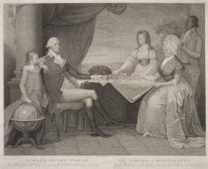 Familien Washington af Edward Savage