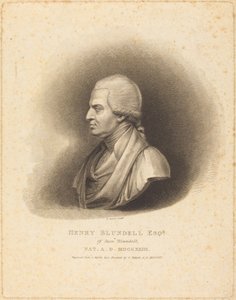 Henry Blundell af Edward Scriven after George Bullock