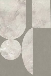 Afdæmpet geometrisk abstrakt af Edward Selkirk