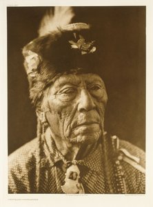 Venstrehånd-Comanche af Edward Sheriff (after) Curtis