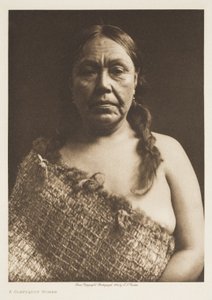 En kvinde fra Clayoguot af Edward Sheriff Curtis