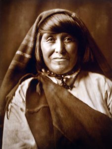 En Acoma kvinde, ca. 1904, foto Edward S. Curtis af Edward Sheriff Curtis