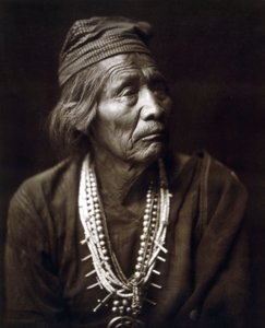 Nesjaja Hatli, indisk, Navaho, ca. 1904, foto af Edward S. Curtis af Edward Sheriff Curtis