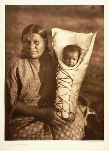 Comanche-moderen af Edward Sheriff Curtis
