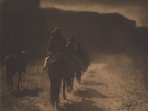 Den forsvindende race (Navajo) af Edward Sheriff Curtis