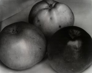 Tre æbler, Frankrig, ca. 1921 af Edward Steichen