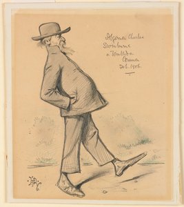 Algernon Charles Swinburne Wimbledon Commonissa af Edward Tennyson Reed