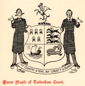 Baron Maple of Tottenham Court (gravering) af Edward Tennyson Reed