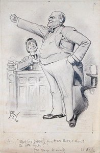 George Harwood (1845-1912) (blyant på papir)