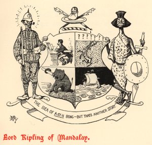 Lord Kipling af Mandalay (gravering)