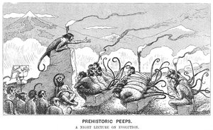 Prehistoric Peeps: A Night Lecture on Evolution, 1894. af Edward Tennyson Reed