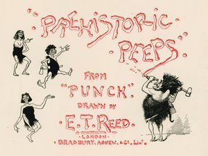 Prehistoric Peeps - Titelblad (farvelitografi)