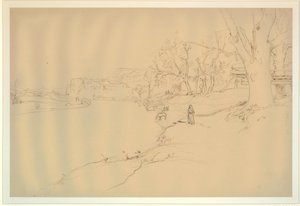 Xanthus fra syd af Edward Thomas Daniell