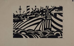 Dock-musik af Edward Wadsworth