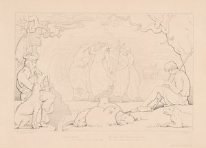 Dejligt Wyoming! af Edward Webb, after George Elgar Hicks