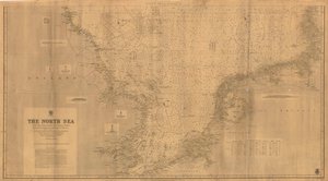 Nordsøen [Southern Sheet] fra de seneste britiske og udenlandske undersøgelser af Edward Weller